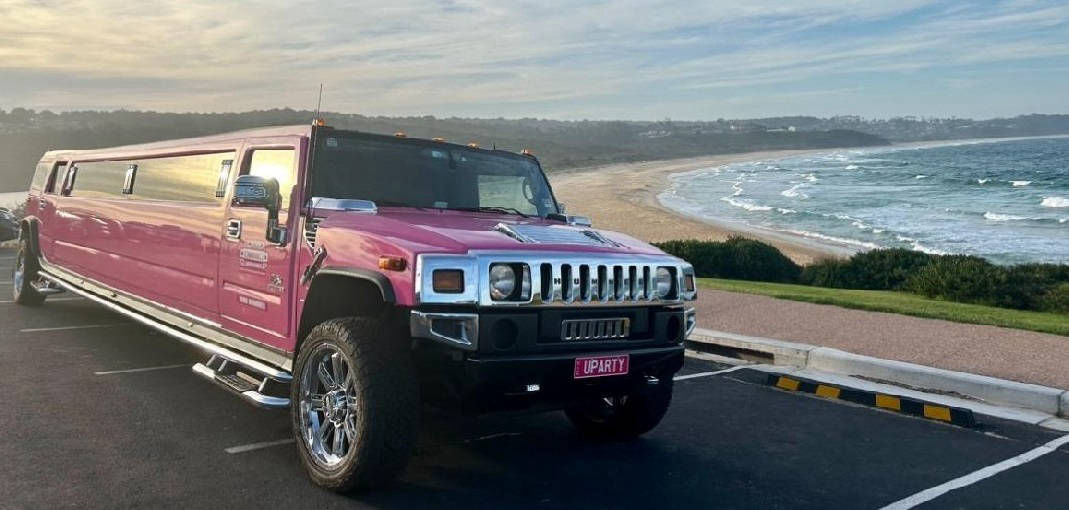Pink Hummer - Far South Coast in the town of Merimbula in the Bega Valley