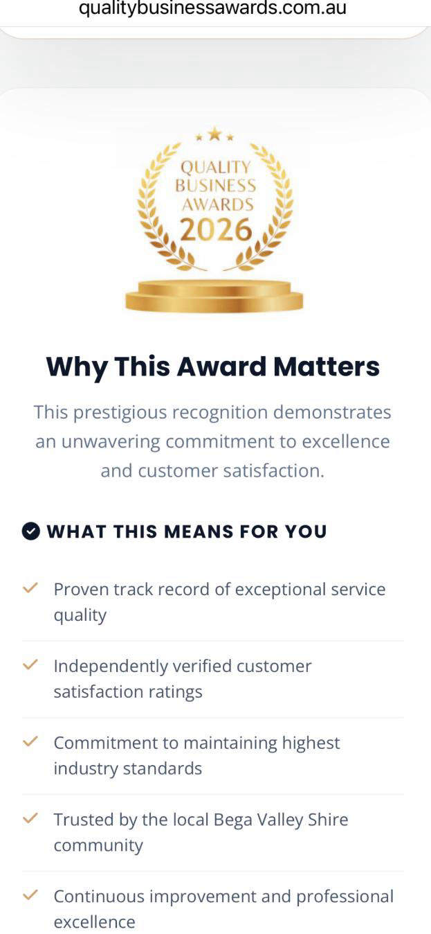 Why Bega Valley Shire Business Awards are important - what they show